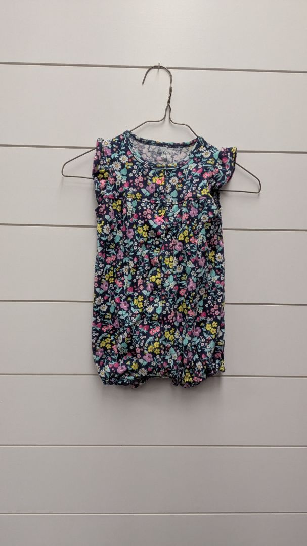 Carters Floral Romper - 12mo