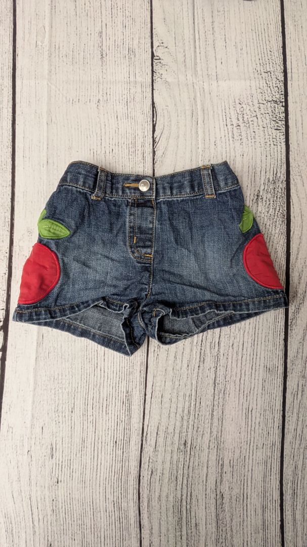 Gymboree Cherry Jean Shorts - 24mo