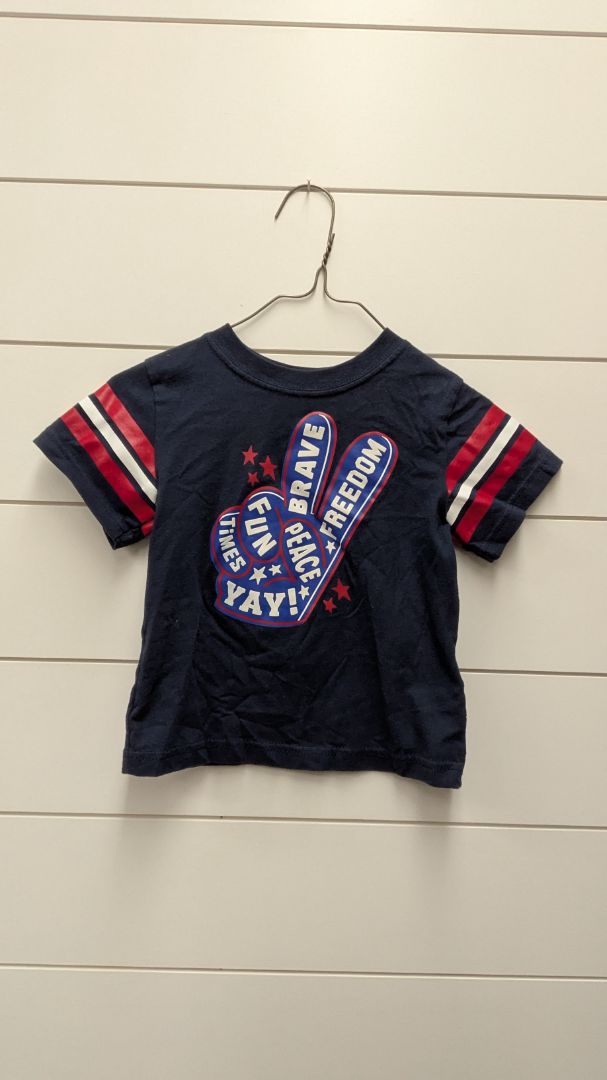 CELEBRATE Fourth of July Short Sleeve - 2t