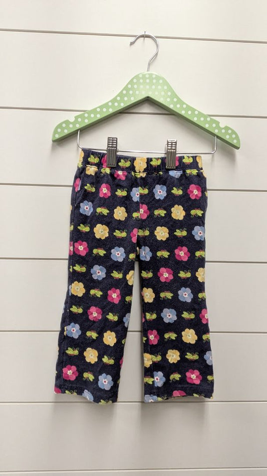 Gymboree Floral Grasshopper Pants - 24mo