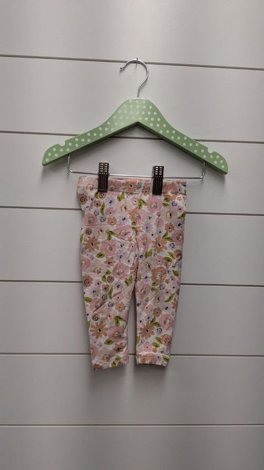 Cat & Jack Floral Leggings - 12mo