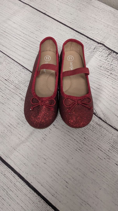 Cat & Jack Glitter Flats - 11