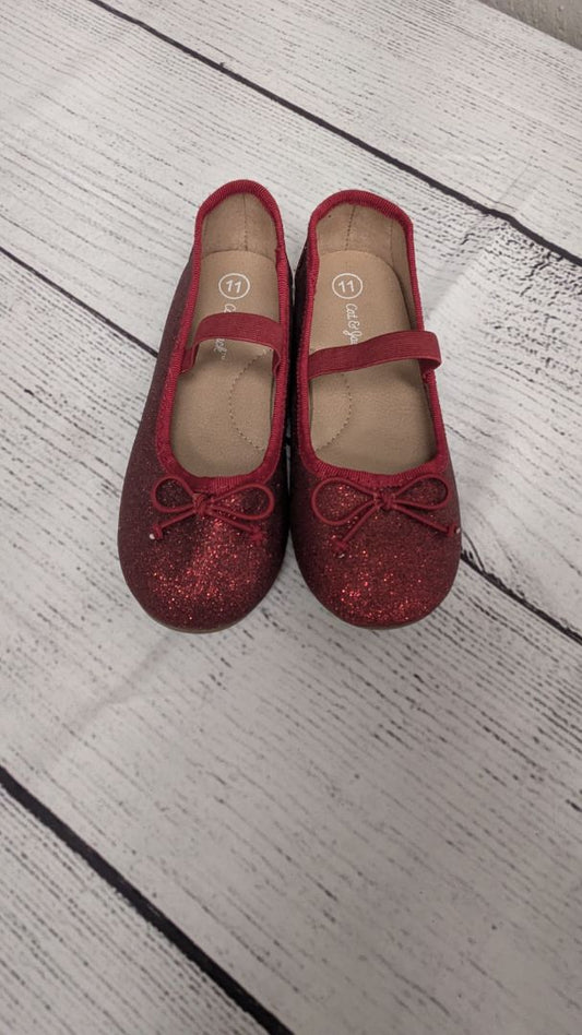 Cat & Jack Glitter Flats - 11