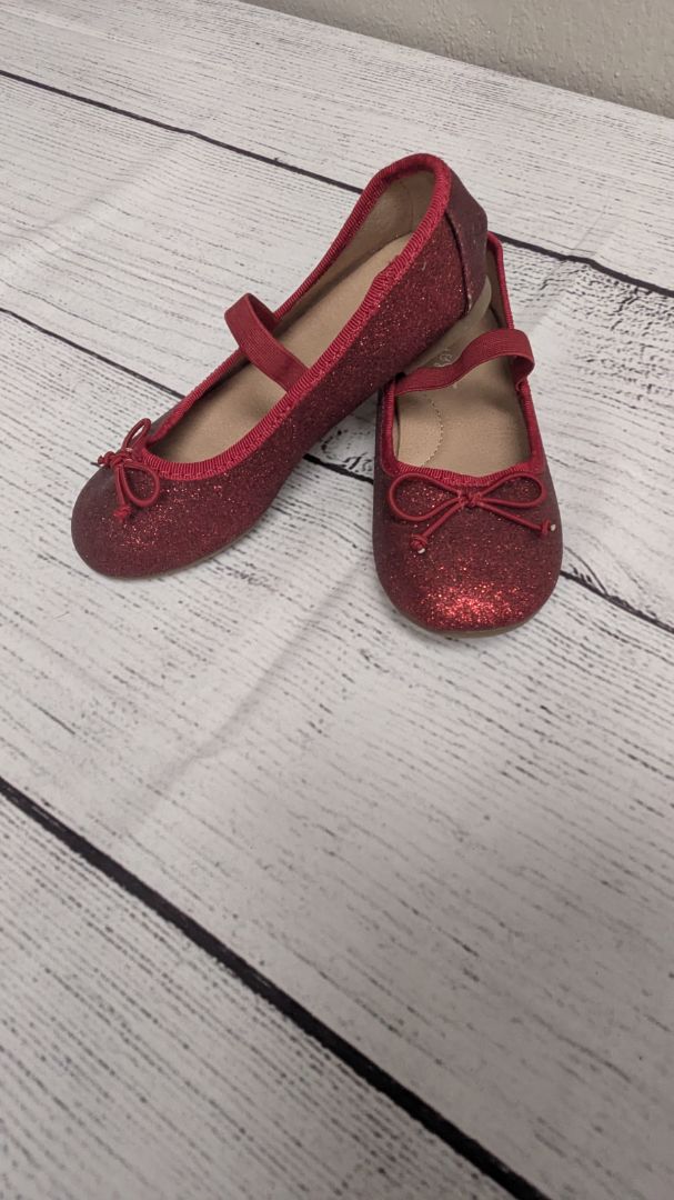 Cat & Jack Glitter Flats - 11