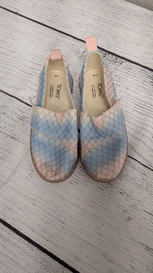 Toms Glitter Mermaid Shoes - 11
