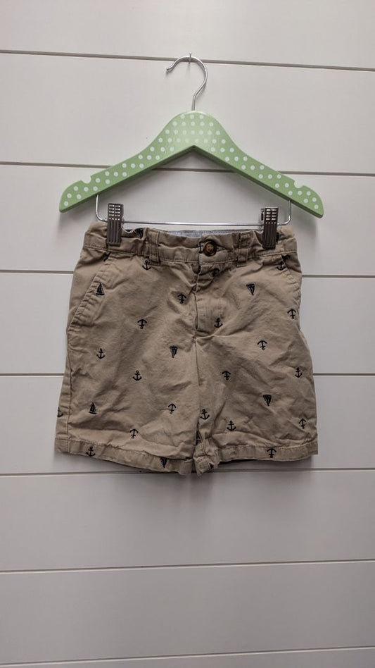 Carters Sailboat Shorts - 4t