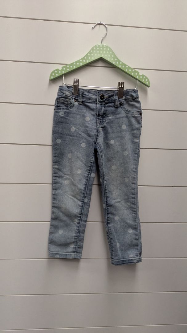 Cherokee Polka Dot Jeans - 5t