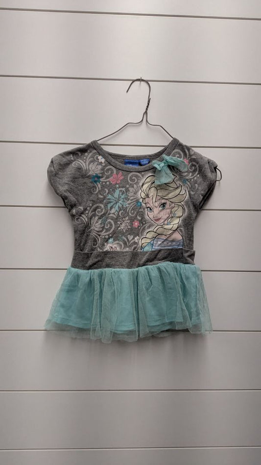 Disney Elsa Short Sleeve - 3t