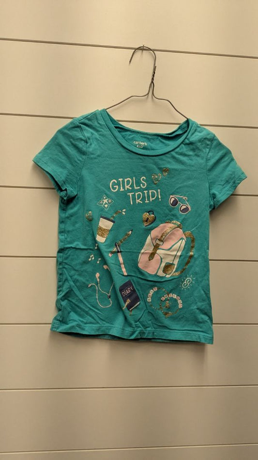 Carters "Girls Trip" Short Sleeve - 5t
