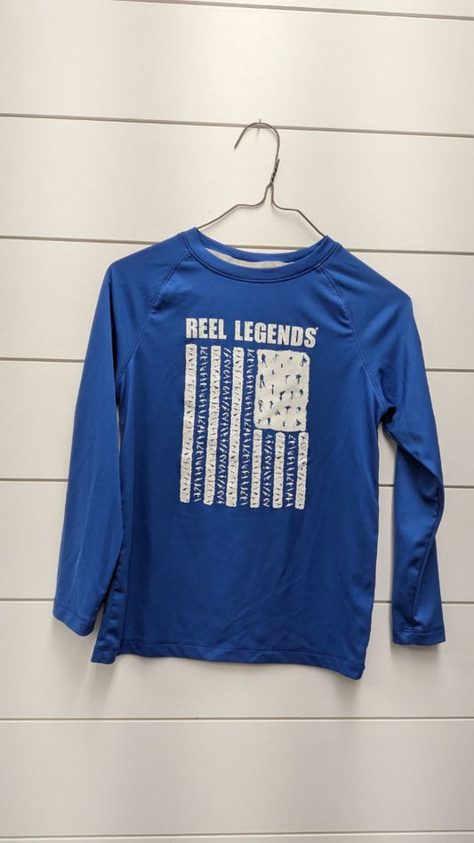 Reel Legends Fishing Lure Flag Long Sleeve - 5t