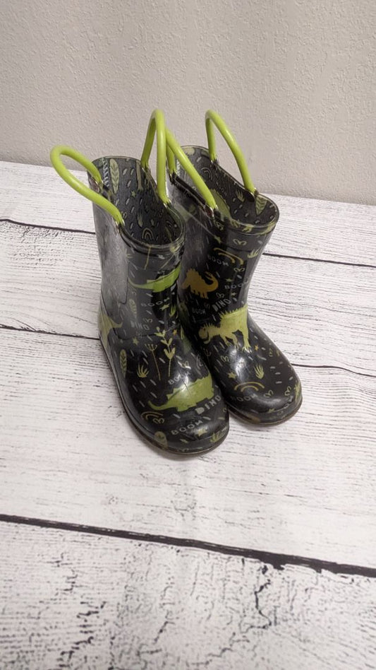 Dinosaur Rain Boots - 8