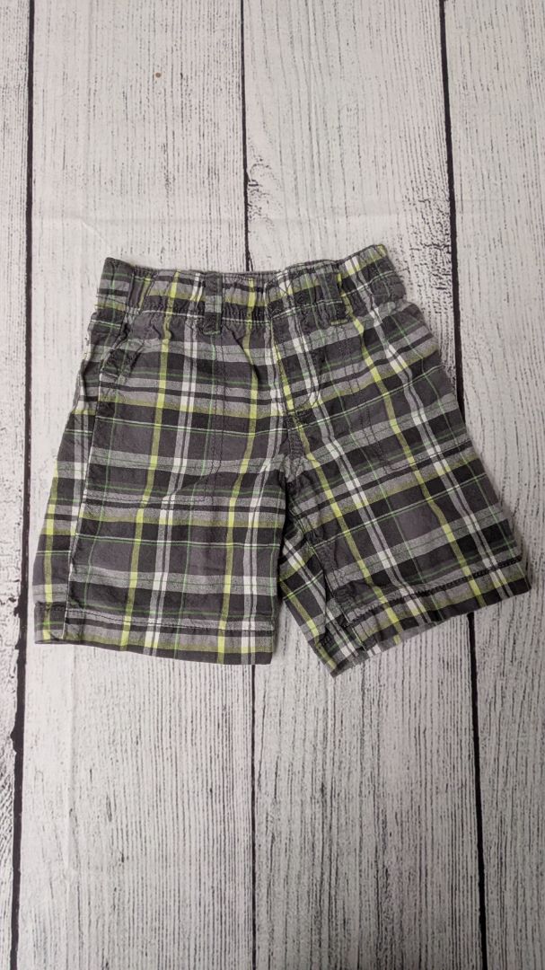 Carters Plaid Shorts - 3t