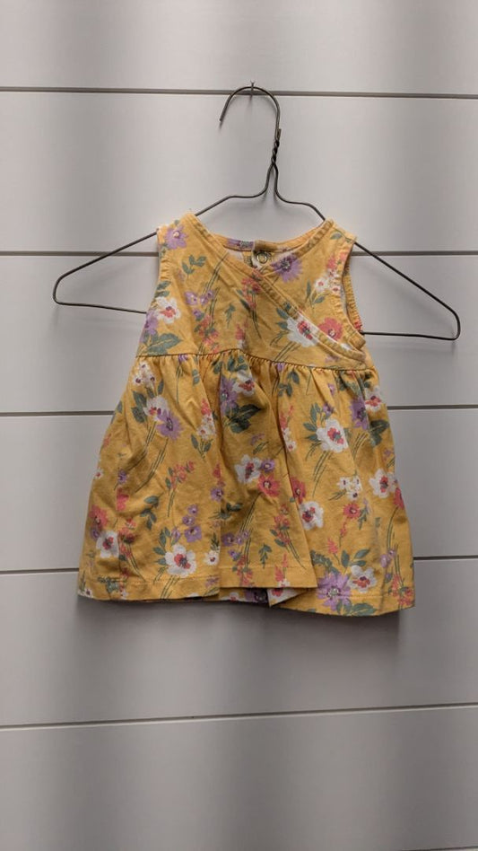Carters Floral Tank Top - 3mo