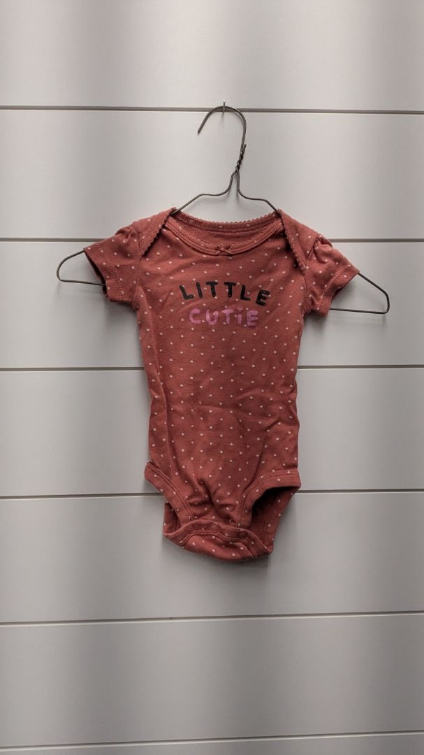Carters "Little Cutie" Short Sleeve - 3mo
