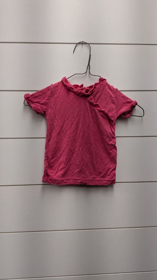 KICKEE PANTS Ruffle Bamboo Short Sleeve - 6mo