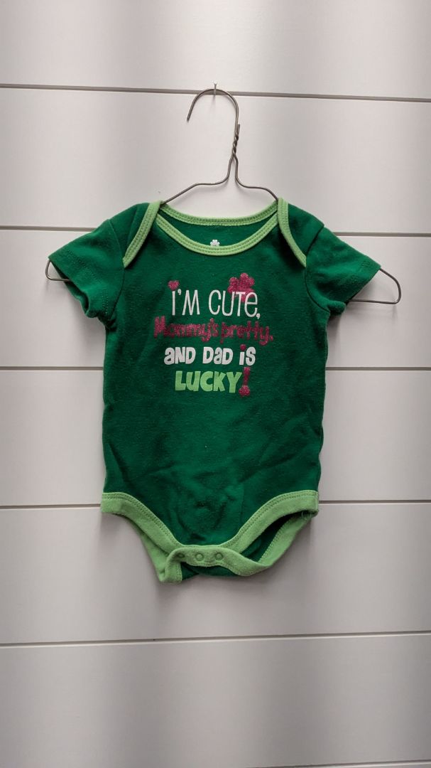 St Patrick's Day Short Sleeve - 6mo