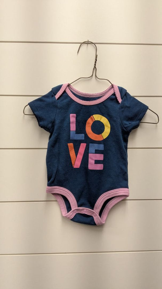 Falls Creek "Love" Short Sleeve - 6mo