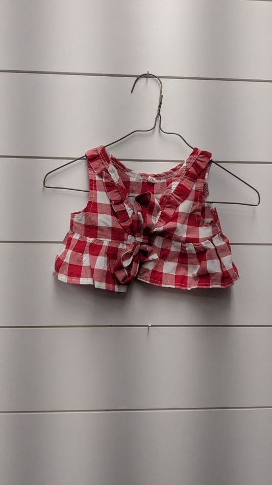 Plaid Tank Top - 6mo