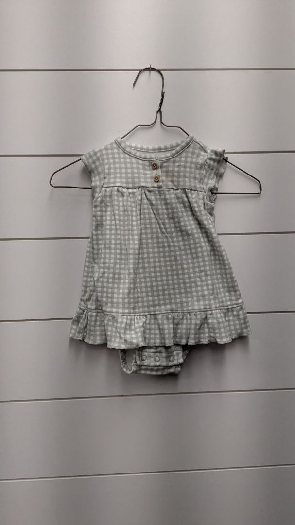 Carters Plaid Dress Twin Set - 3mo