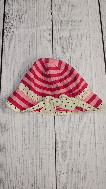 Polka Dot Bow Hat - 4t