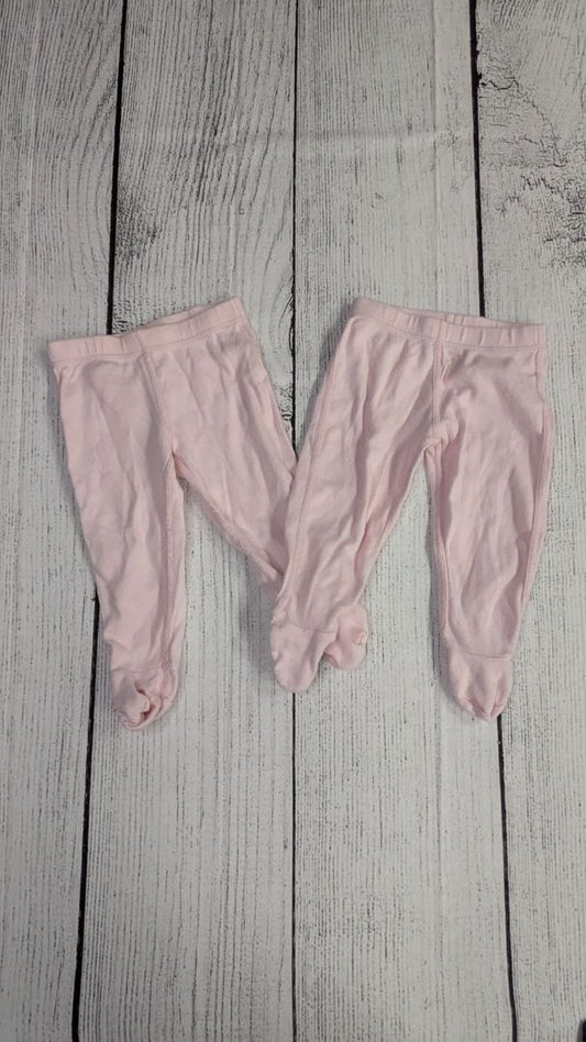 BURTS BEES BABY Pants Twin Set (2) - 3mo