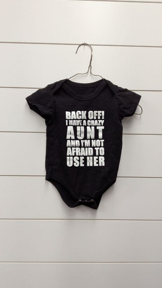"Crazy Aunt" Short Sleeve - 24mo
