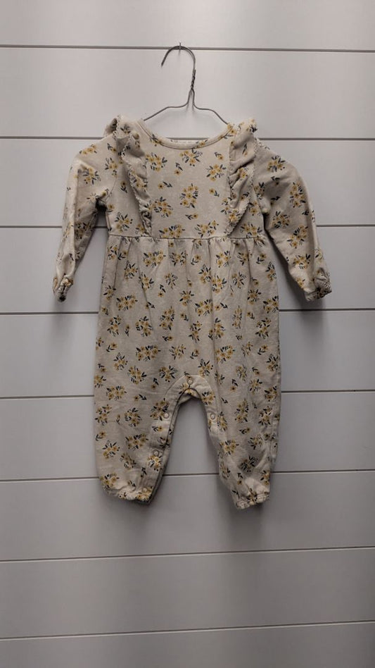 Wonder Nation Floral Jumper - 12mo