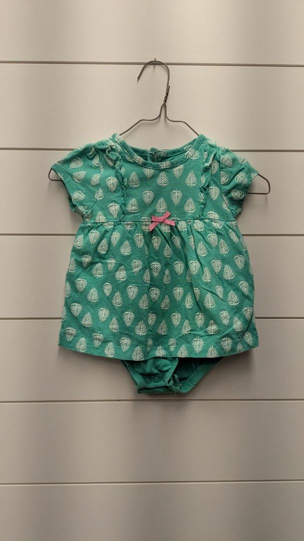 Carters Palm Leaf Dress - 12mo