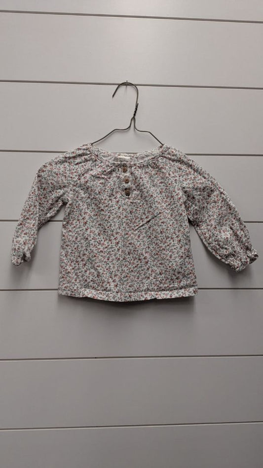 Oshkosh Floral Long Sleeve - 12mo