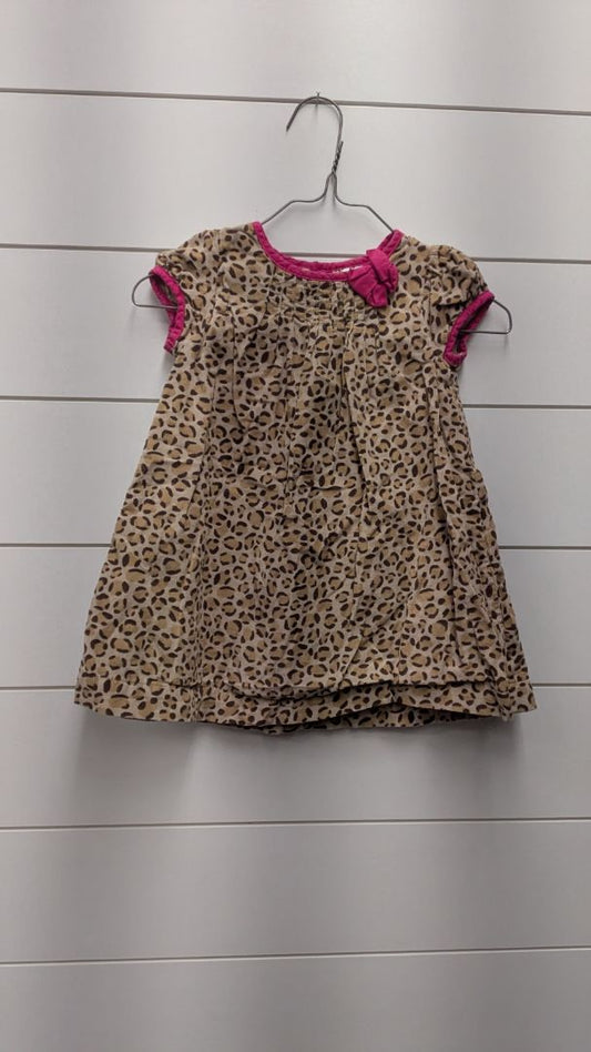 Carters Cheetah Print Dress - 12mo