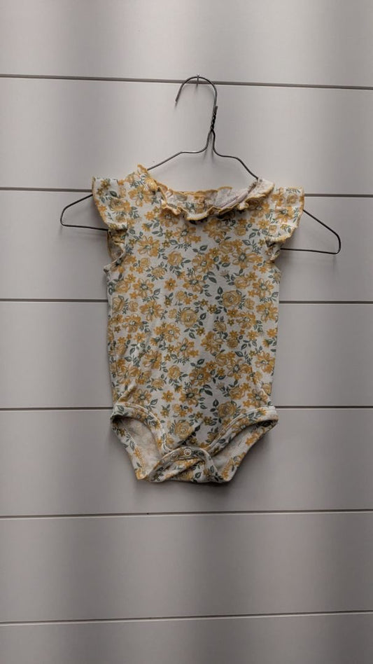 LITTLE LASS Floral Short Sleeve - 9mo