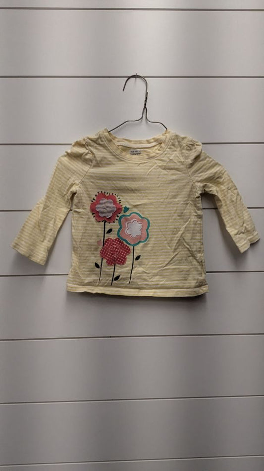 Old Navy Flower Long Sleeve - 24mo