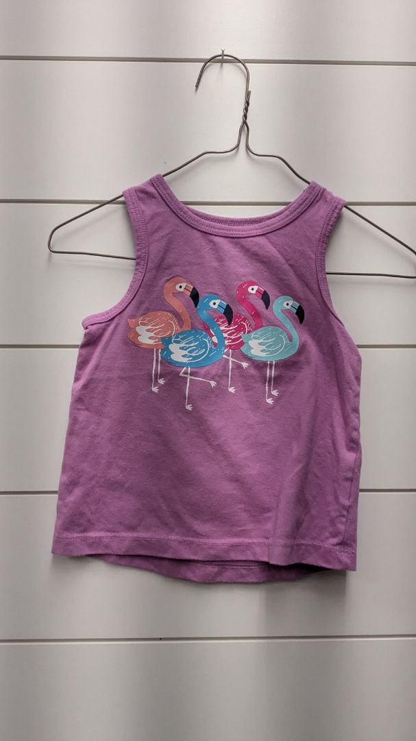 Cat & Jack Flamingo Tank Top - 18mo