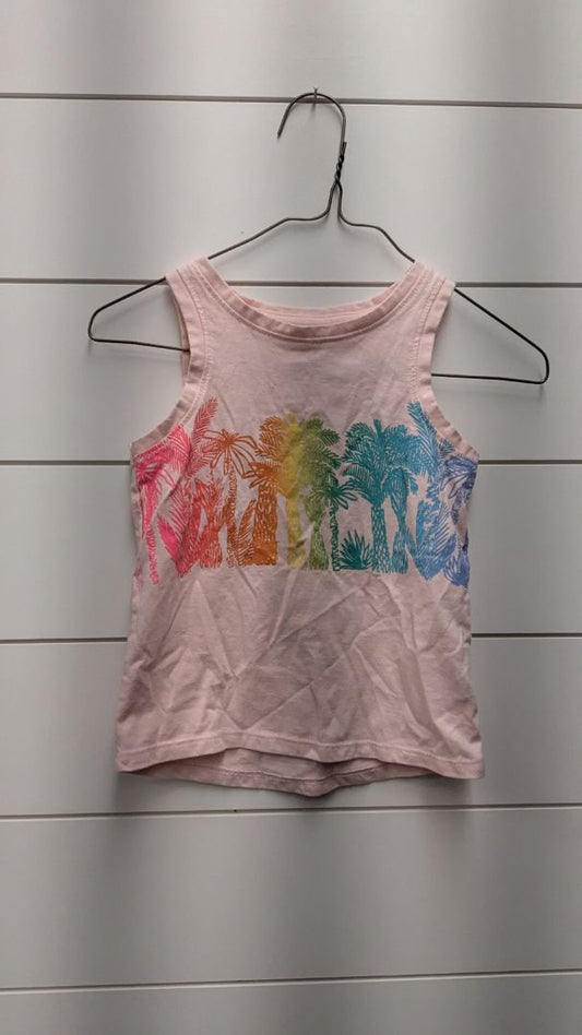 Cat & Jack Palm Tree Tank Top - 2t