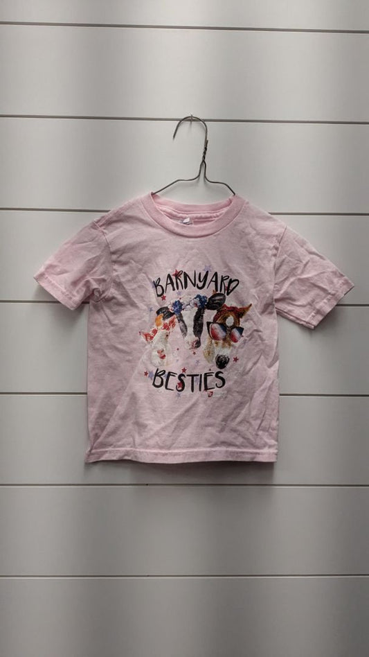 Farm Animal Short Sleeve - 2t