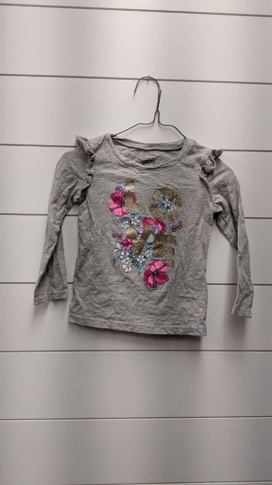 Oshkosh "Love" Long Sleeve - 2t