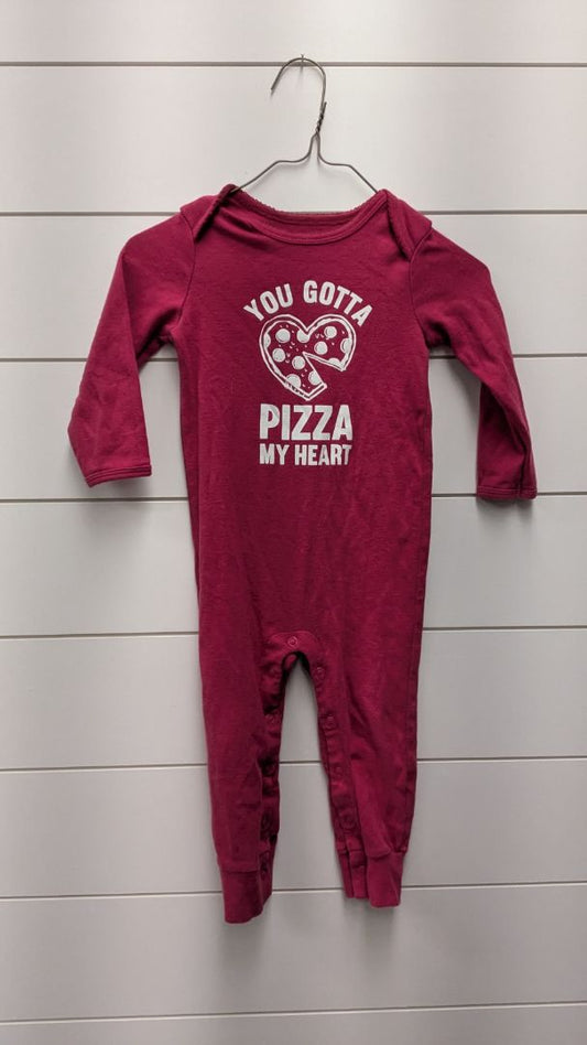 Carters Pizza Pajamas - 18mo