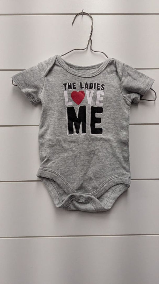 CELEBRATE "The Ladies Love Me" Short Sleeve - 3mo