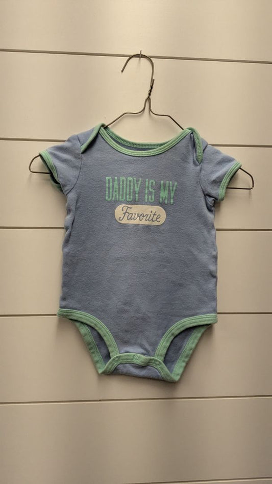 Carters "Daddy is my Favorite" Short Sleeve - 6mo