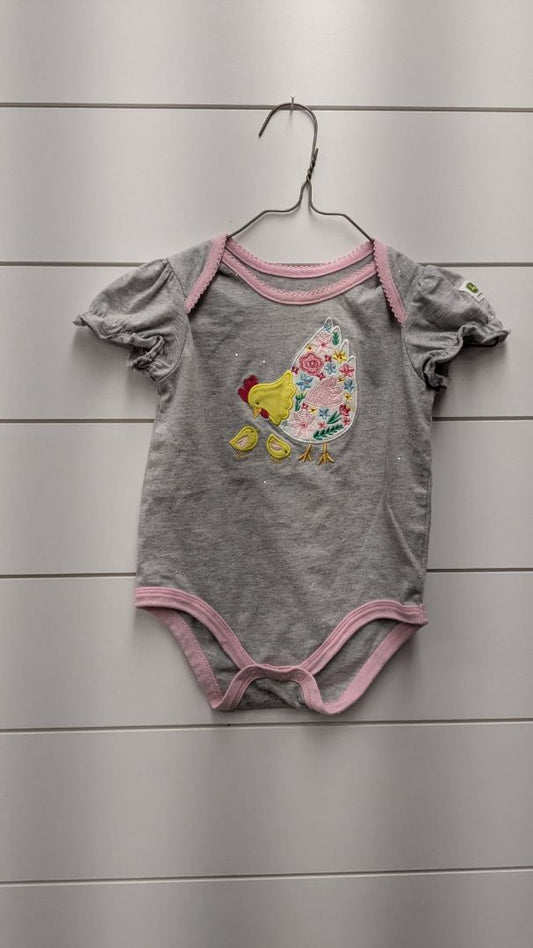 John Deere Chicken Short Sleeve - 9mo