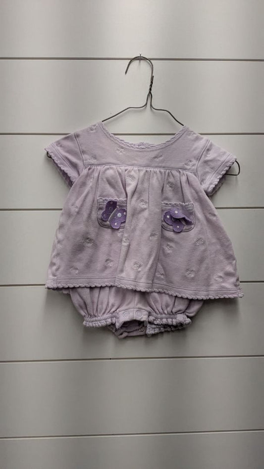 Peekababe Butterfly Short Sleeve - 3mo