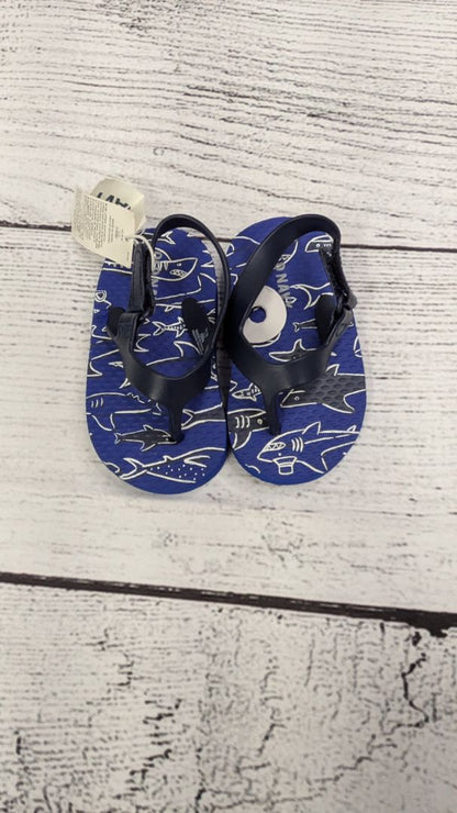 Old Navy Shark Flip Flops NWT - 18mo