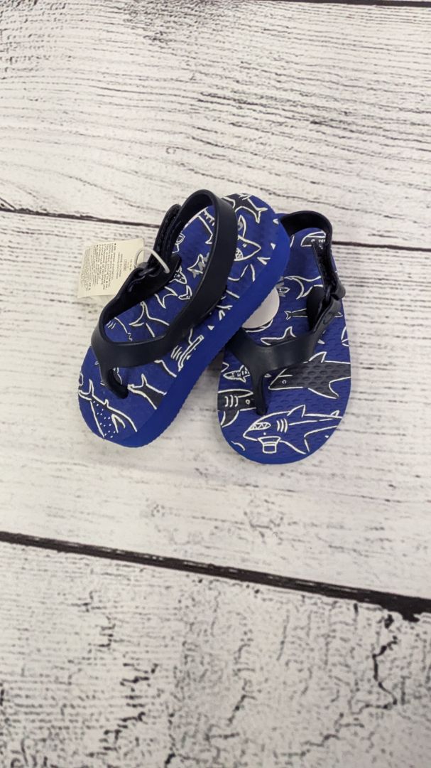 Old Navy Shark Flip Flops NWT - 18mo