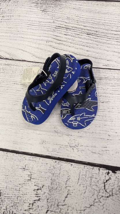 Old Navy Shark Flip Flops NWT - 18mo