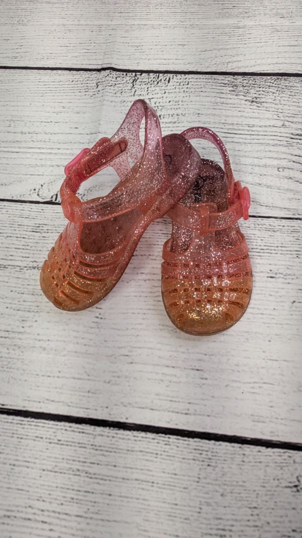 Cat & Jack Glitter Sandals - 6