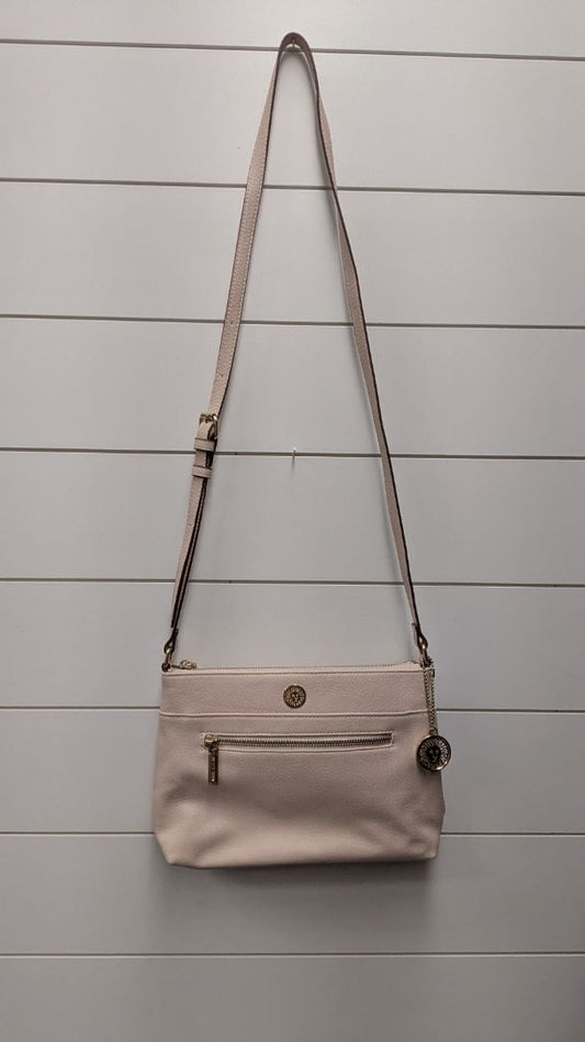 Anne Klein Faux Leather Purse - Blush Pink