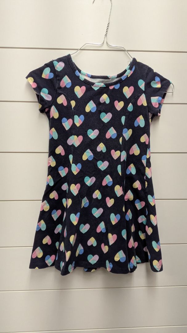 Jumping Beans Heart Dress - 5t