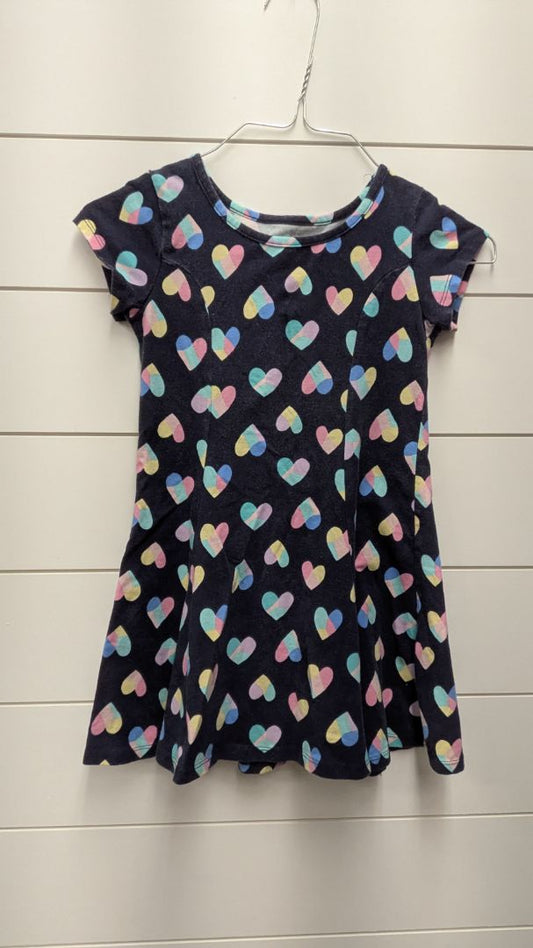 Jumping Beans Heart Dress - 5t