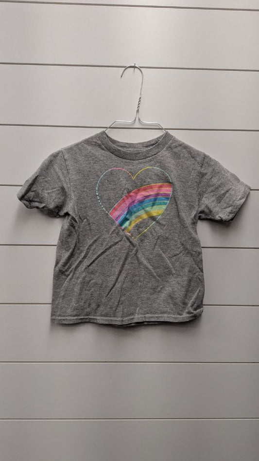 Stars and Sprinkles Heart Short Sleeve - 5t