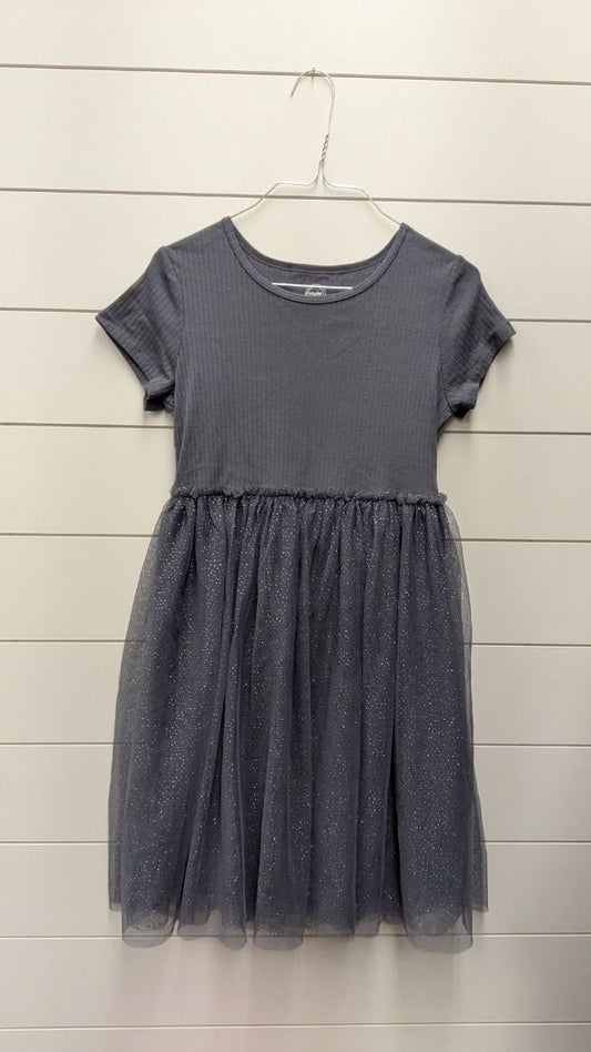 Wonder Nation Short Sleeve Sparkle Dress - 12